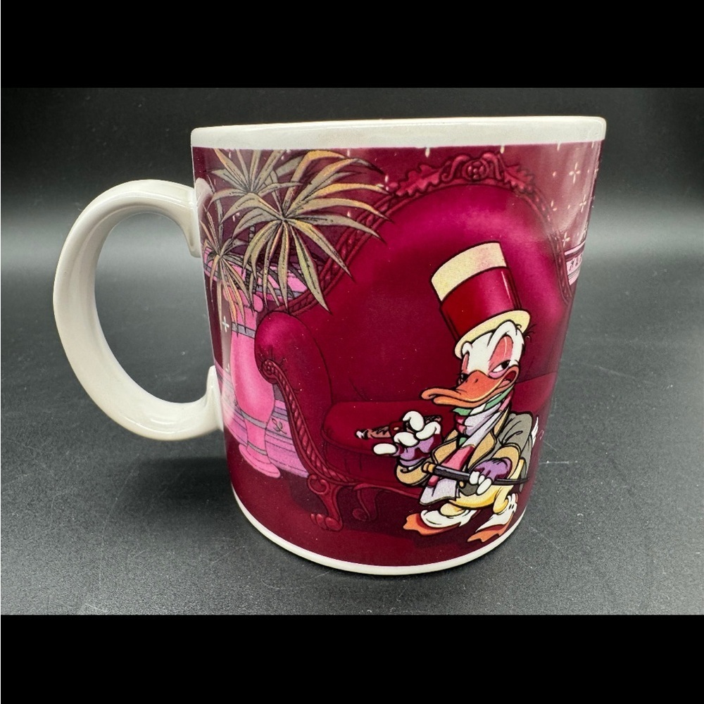 Vintage Disney Applause Donald & Daisy Duck Mug, Rare Mug, Made in Korea- EUC